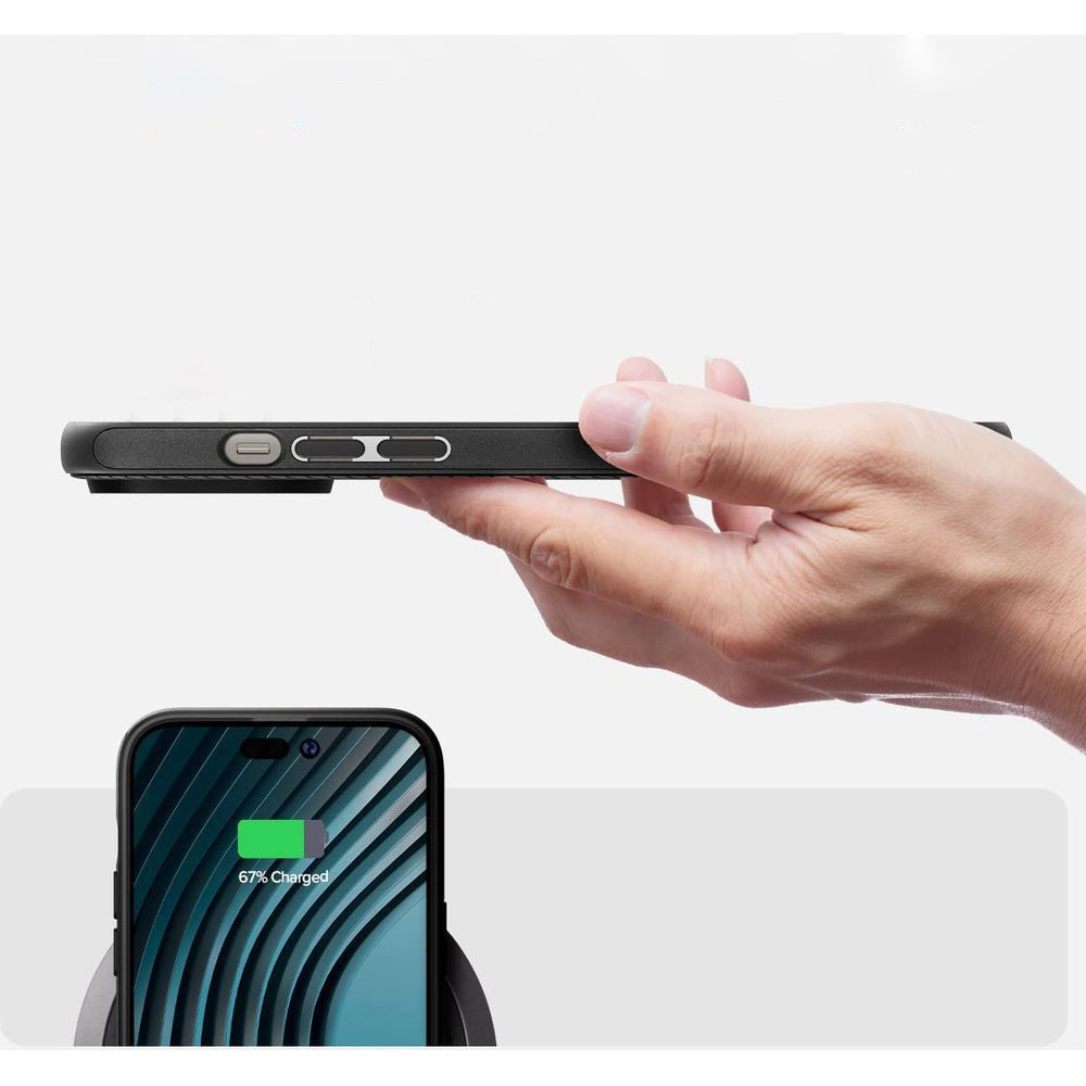 Oryginalne etui kompatybilne z akcesoriami z serii MagSafe Spigen Mag Armor do iPhone 14 Pro Max